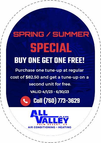 HVAC Offers In Palm Desert, CA